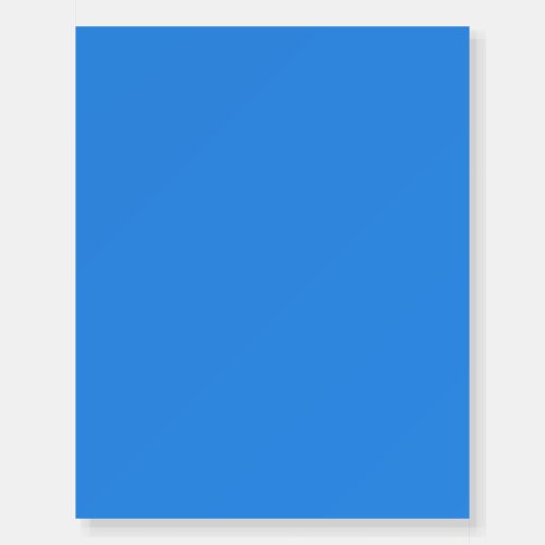 Bleu de France  solid color Foam Board