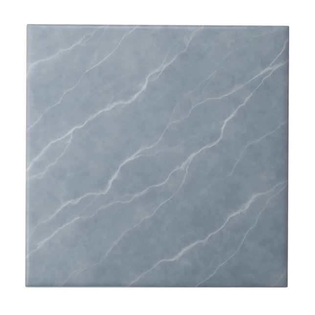 Bleu de Savoie Serenity – Authentic Alpine Marble Ceramic Tile (Front)