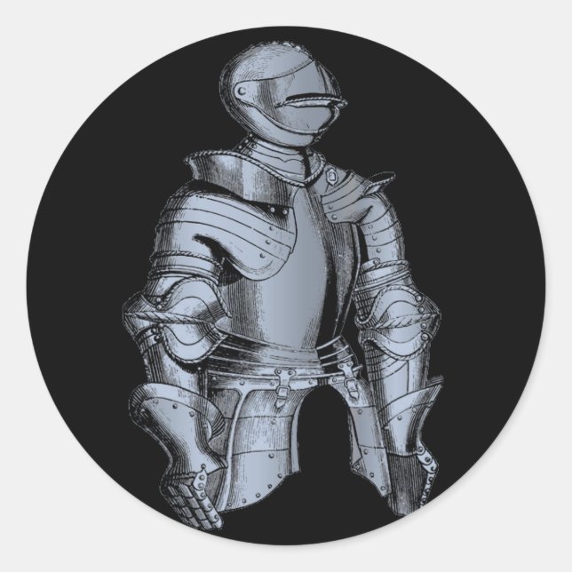 Bleu Knight Sticker (Front)