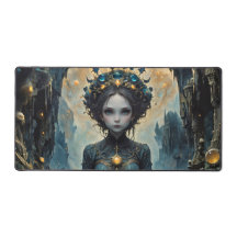 Bleu Mermaid in a fantasy world