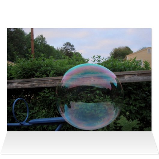 Blew you a Bubble Today Cards (Inside Horizontal (Top))