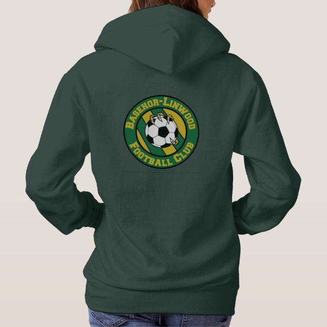 BLFC Soccer Mom Hoodie - White (Back)