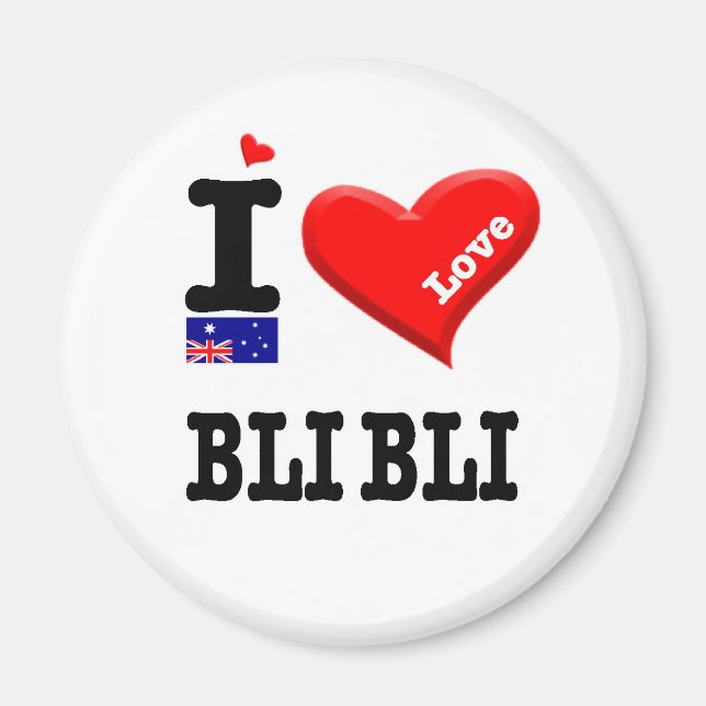 BLI BLI - I Love Magnet (Front)