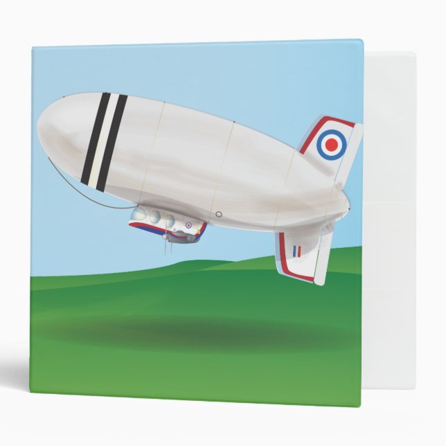 Blimp 3 Ring Binder (Front/Inside)