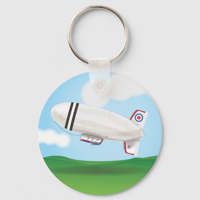 Blimp Keychain (Front)