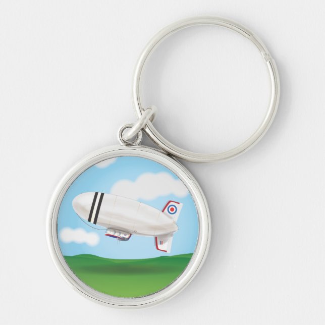 Blimp Keychain (Front)