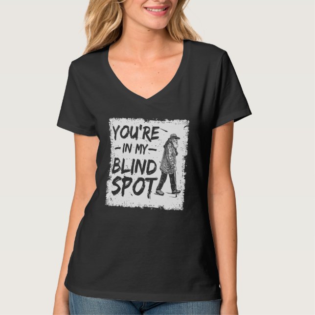 Blind Blindness Awareness Visually Impaired People T-Shirt (Front)