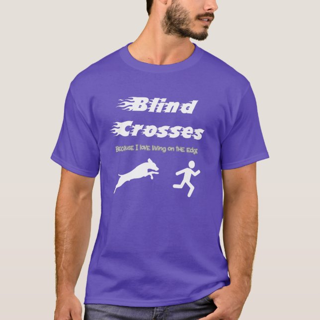 Blind Crosses - Weimaraner edition T-Shirt (Front)