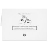 Blind Date Blues - Card (Back Horizontal)