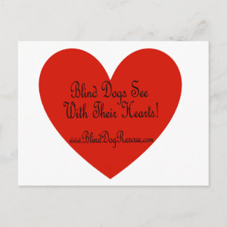 Blind Dog Rescue Alliance Postcard
