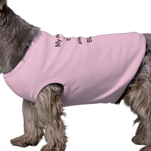 BLIND DOG SHIRT - CUSTOMIZABLE (Side)