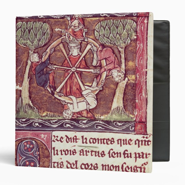 Blind goddess Fortune with King Arthur Binder (Front/Inside)