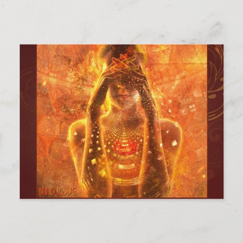 Blind Love Postcard