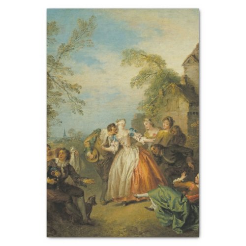 Blind Mans Buff by Jean_Baptiste Pater Tissue Paper