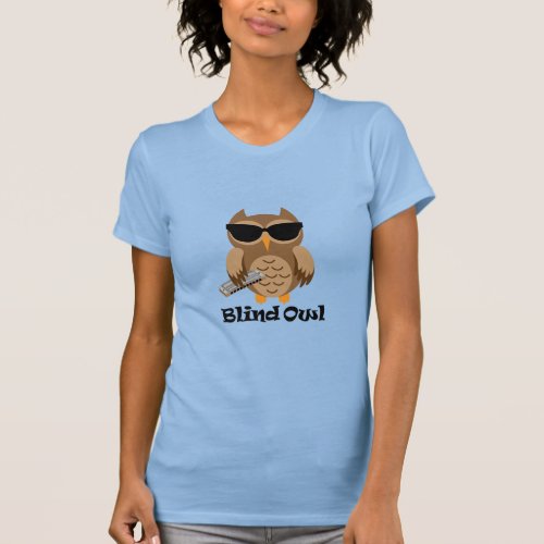 Blind Owl Harmonica  T_Shirt