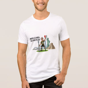 Blind Referee Red Card Tri-Blend Shirt