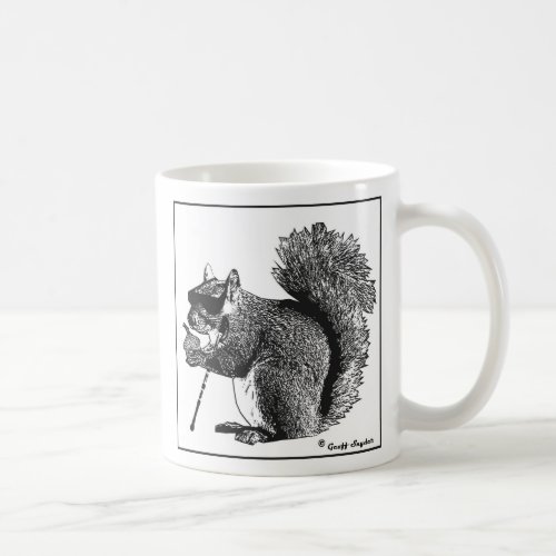 Blind Squirrel Finds a Nut Mug