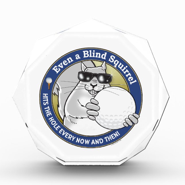Blind Squirrel Golf Award (Front)