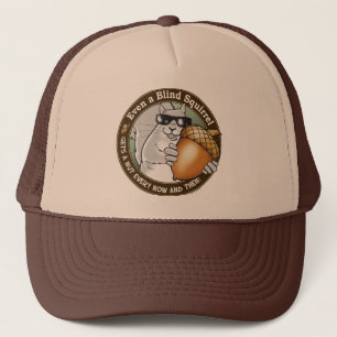 Blind Squirrel Nut Trucker Hat