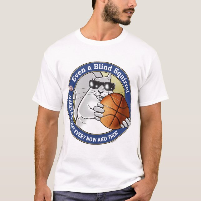 Blind Squirrel T-Shirt (Front)