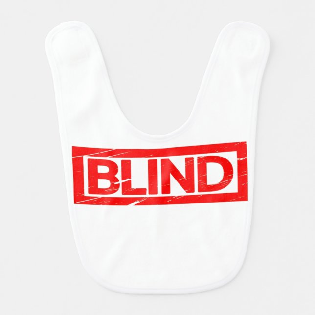 Blind Stamp Baby Bib (Front)