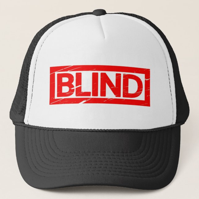 Blind Stamp Trucker Hat (Front)