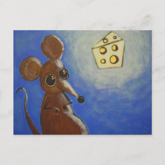 blinded by it postcard