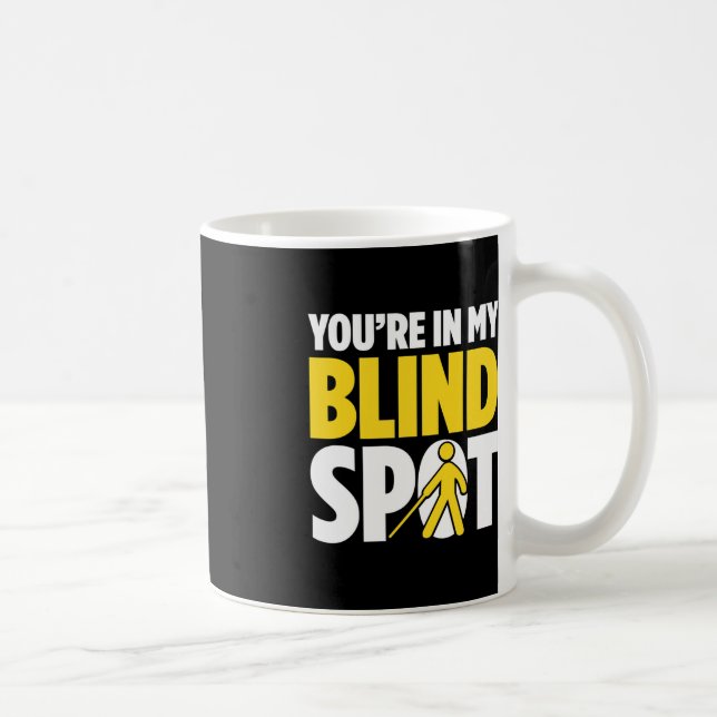 Blindness For Blind People Blind Person Braille Re Coffee Mug (Right)
