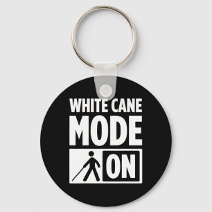 Blindness For Blind People Blind Person Braille Re Keychain
