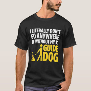 Blindness For Blind People Blind Person Braille Re T-Shirt