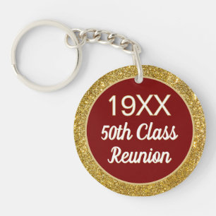 Bling!! 50th Class Reunion Keychain