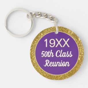 Bling!! 50th Class Reunion Keychain