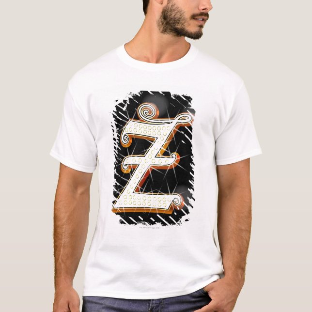 Bling alphabet Z T-Shirt (Front)