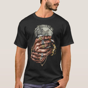 bling bling chains costume vintage jewelry rap ro T-Shirt