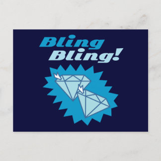 Bling Bling Postcard