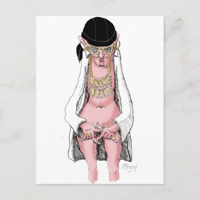 BLING BLING POSTCARD (Front)