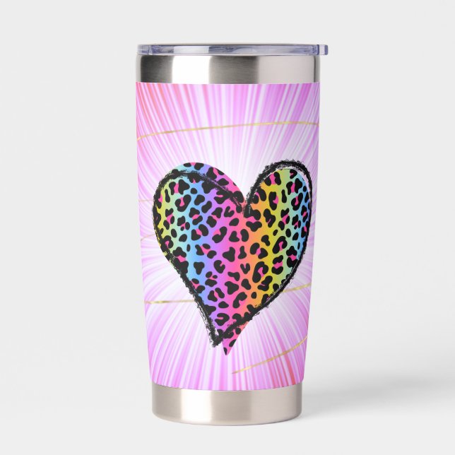 BLING BLING STYLE  INSULATED TUMBLER (Left)