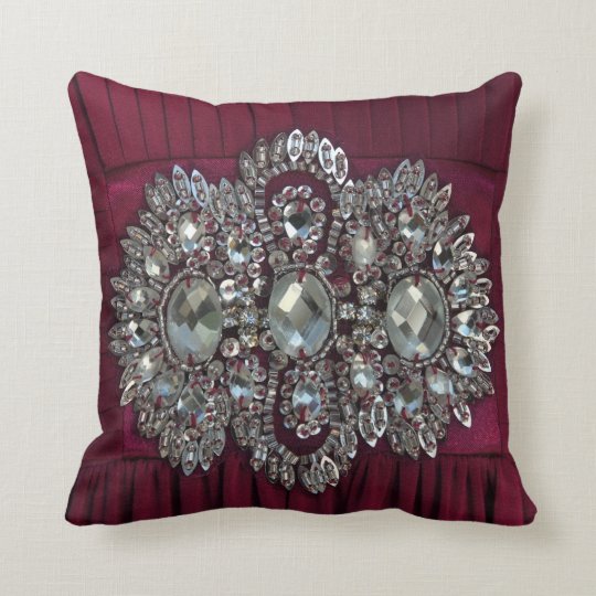 Bling! Bling! Throw Pillow