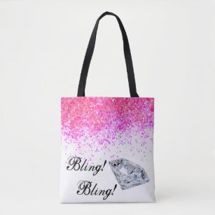 Sparkle wherever you go Personalized Tote Bag Jewelry Bag Paparazzi Bag