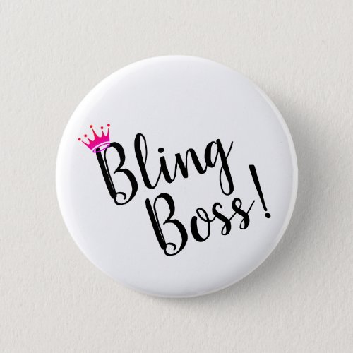Bling Boss Button