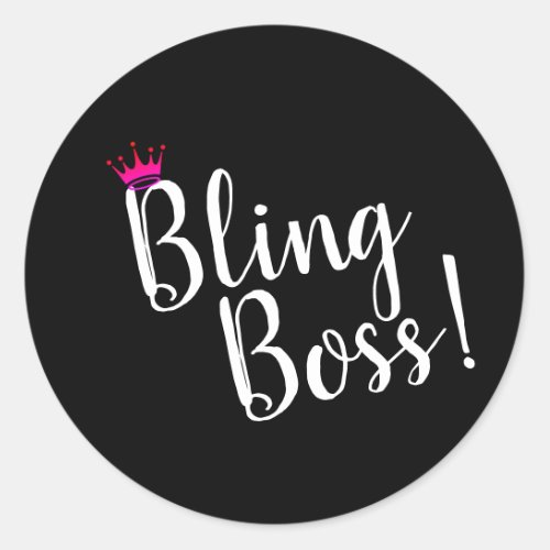 Bling Boss Stickers