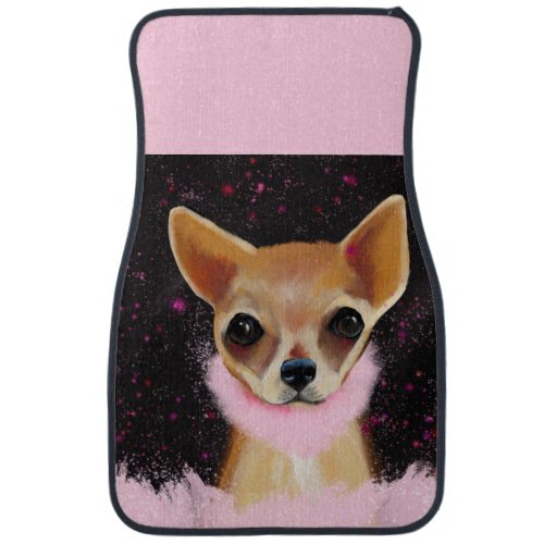 Bling Chihuahua       Car Floor Mat