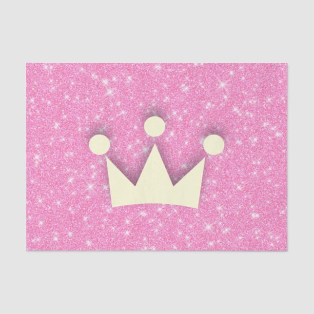 Bling Crown Tissue Paper (Front)