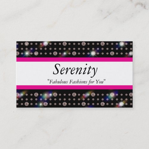 Bling Diamond 100 Business Card