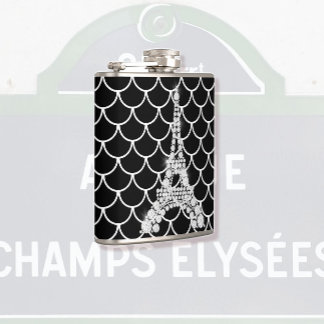 Bling Eiffel Tower Flask