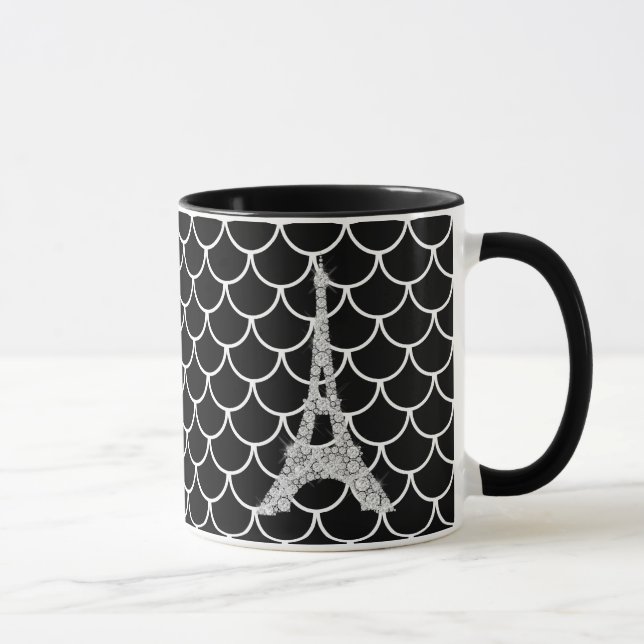 Bling Eiffel Tower Mug (Right)