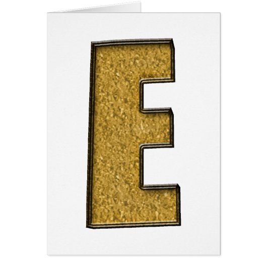 Bling Gold E Cards (Front)