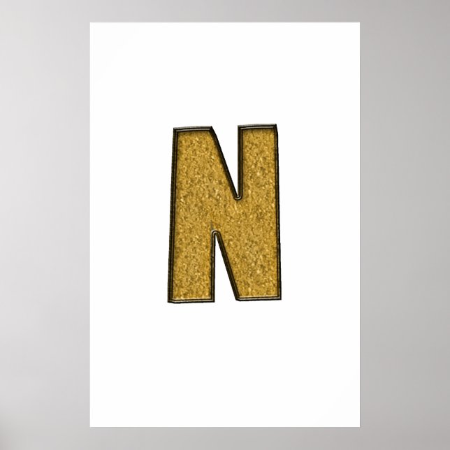Bling Gold N Poster (Front)