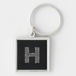 bling - H Keychain