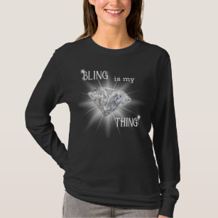Ladies Sparkle Bling T-Shirt